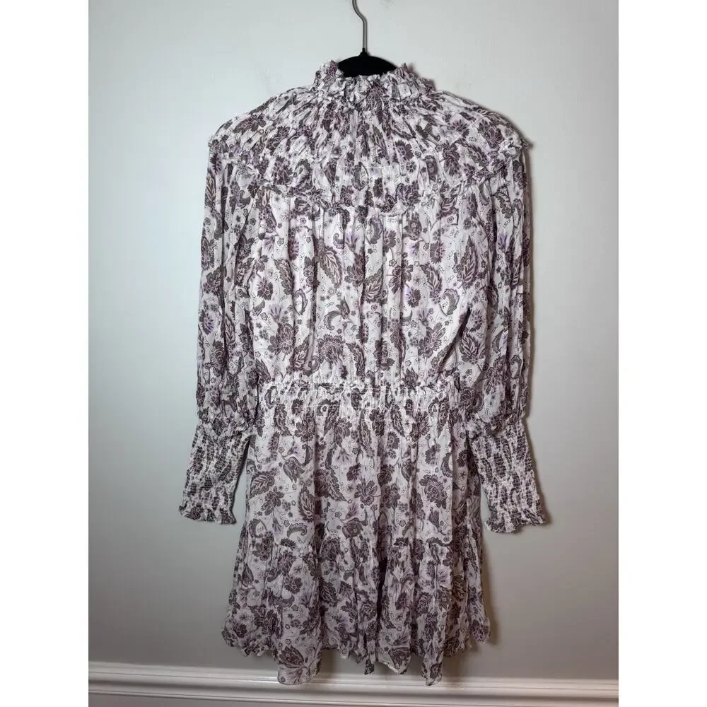 Nicholas Abbey Mock Neck Mini Dress Sz 6 NWT
